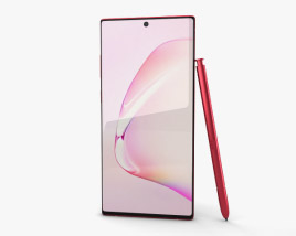 Samsung Galaxy Note10 Aura Red 3D model