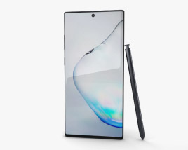 Samsung Galaxy Note10 Plus Aura Black 3D model