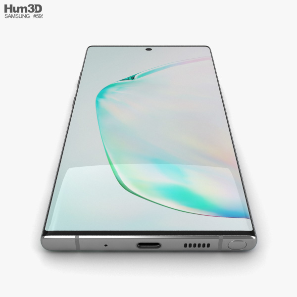 samsung galaxy note10 plus aura glow 3d model