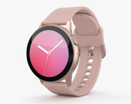 Samsung Galaxy Watch Active 2 40mm Aluminium Pink Gold 3D-Modell