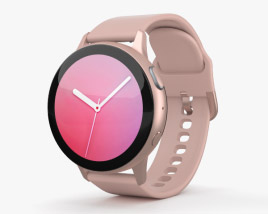 Samsung Galaxy Watch Active 2 44mm Aluminium Pink Gold 3D model