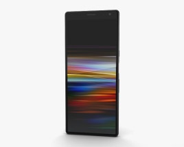 Sony Xperia 10 Plus Noir Modèle 3D