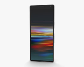 Sony Xperia 10 Silver 3D 모델 