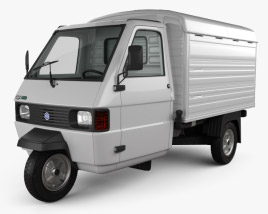 Piaggio Ape TM Furgoneta 2016 Modelo 3D