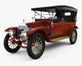 Pierce-Arrow Model 66-A 7-passenger Touring 1913 3d model