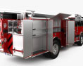 Pierce Vienna Pumper Fire Truck E402 with HQ interior 2014 3d model