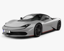Pininfarina Battista 2021 3D model