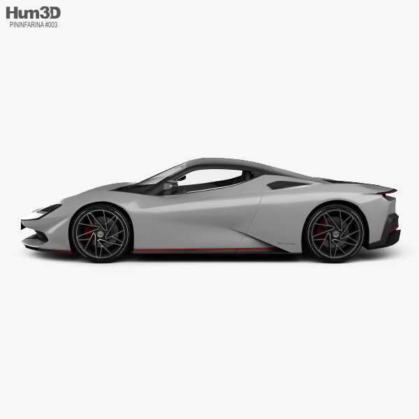 Pininfarina Battista 2021 3D model - Vehicles on Hum3D