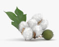 Cotton 3d model