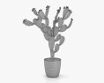Nopal Cactus Modèle 3d