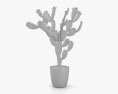 Nopal Kaktus 3D-Modell