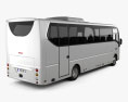 Plaxton Cheetah XL Bus 2016 3D-Modell Rückansicht