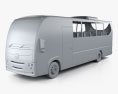 Plaxton Cheetah XL Bus 2016 3D-Modell clay render
