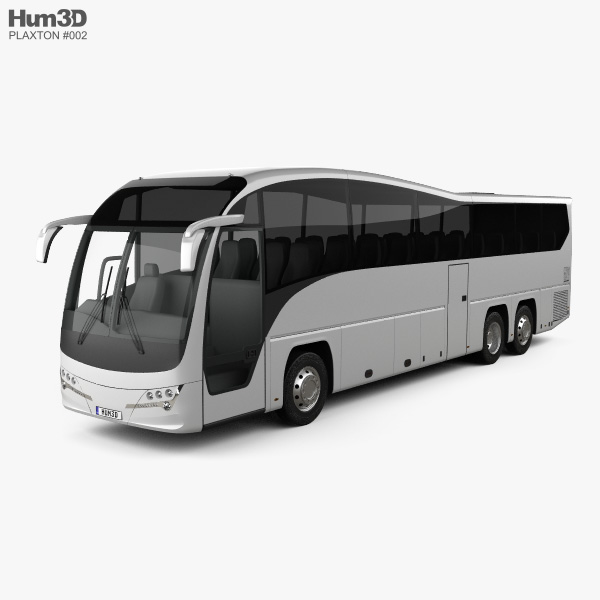 Plaxton Elite NZ-spec Bus 2017 3D-Modell