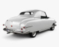 Playboy Convertible 1951 3D 모델  back view