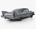 Plymouth Fury coupe Christine 1958 3d model