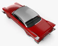 Plymouth Fury coupe Christine 1958 3d model top view