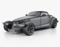 Plymouth Prowler 2002 3D模型 wire render