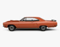 Plymouth Road Runner 440 hardtop 1970 3d model side view