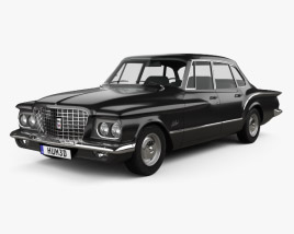 Plymouth Valiant sedan 1960 3D model