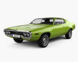 Plymouth Satellite 1971 3D model