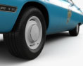 Plymouth Fury Police 1972 3d model