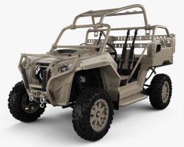 Polaris MRZR 2 Military Tan 2016 3D-Modell
