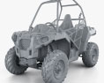 Polaris ACE 2016 3d model clay render