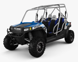 Polaris RZR 4 800 2010 3D model