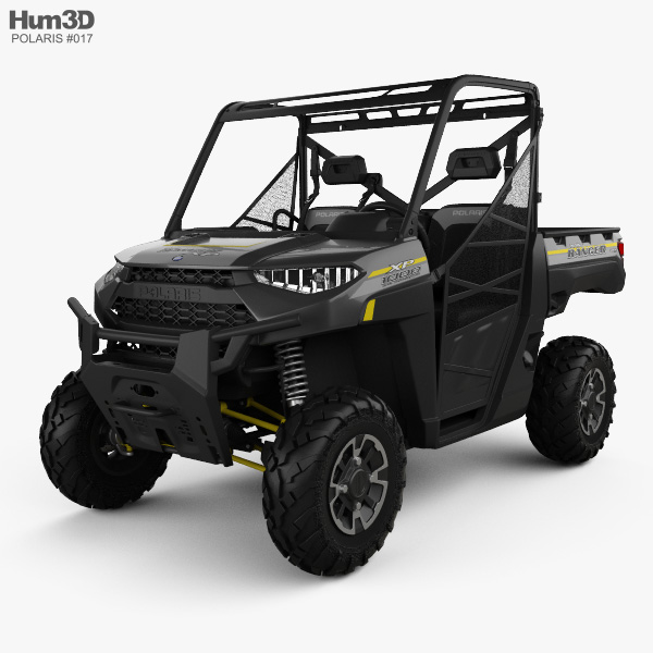 Polaris Ranger XP 1000 2019 3D-Modell