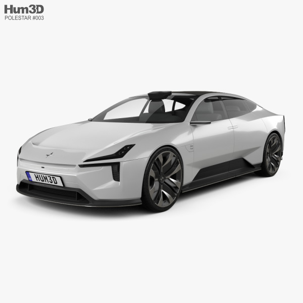Polestar Precept 2022 3D model
