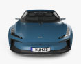Polestar O2 2022 Modelo 3d vista de frente