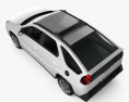 Pontiac Aztek 2005 3d model top view