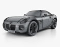 Pontiac Solstice Coupe 2011 3D-Modell wire render