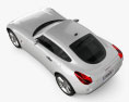 Pontiac Solstice Coupe 2011 3D-Modell Draufsicht