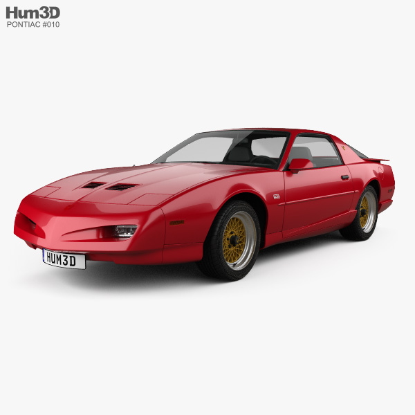 Pontiac Firebird Trans Am GTA 1993 3D model