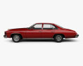 Pontiac Grand LeMans sedan 1976 3d model side view