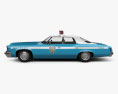 Pontiac Catalina Police 1972 3d model side view