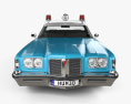 Pontiac Catalina Police 1972 3d model front view
