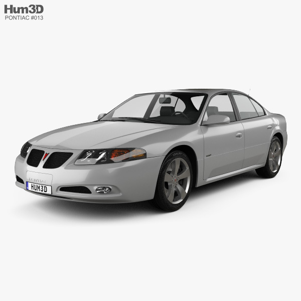 Pontiac Bonneville GXP 2005 3D model
