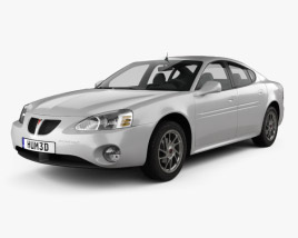 Pontiac Grand Prix GTP 2008 3D модель