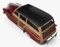 Pontiac Streamliner Eight Station Wagon 1947 3d model top view
