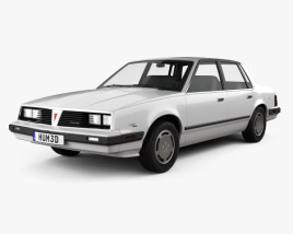 Pontiac 6000 STE 1983 3D model