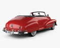 Pontiac Torpedo Eight Deluxe convertible 1948 3d model back view