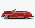 Pontiac Torpedo Eight Deluxe convertible 1948 3d model side view