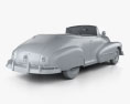 Pontiac Torpedo Eight Deluxe convertible 1948 3d model