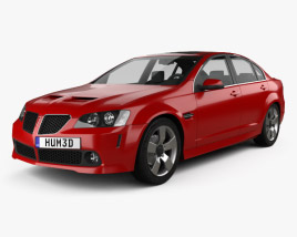 Pontiac G8 GT 2009 3D модель