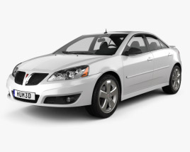 Pontiac G6 GT 2009 3D-Modell