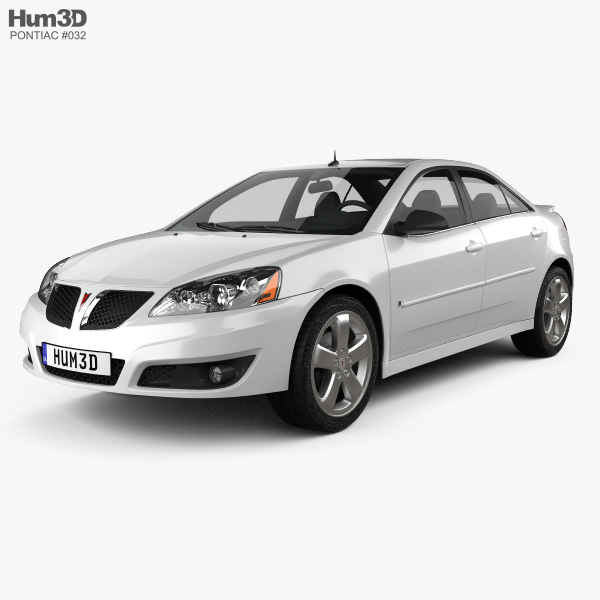 Pontiac G6 GT 2009 3D model