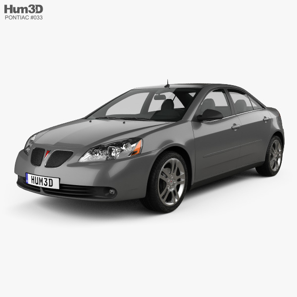 Pontiac G6 V6 2009 3D model